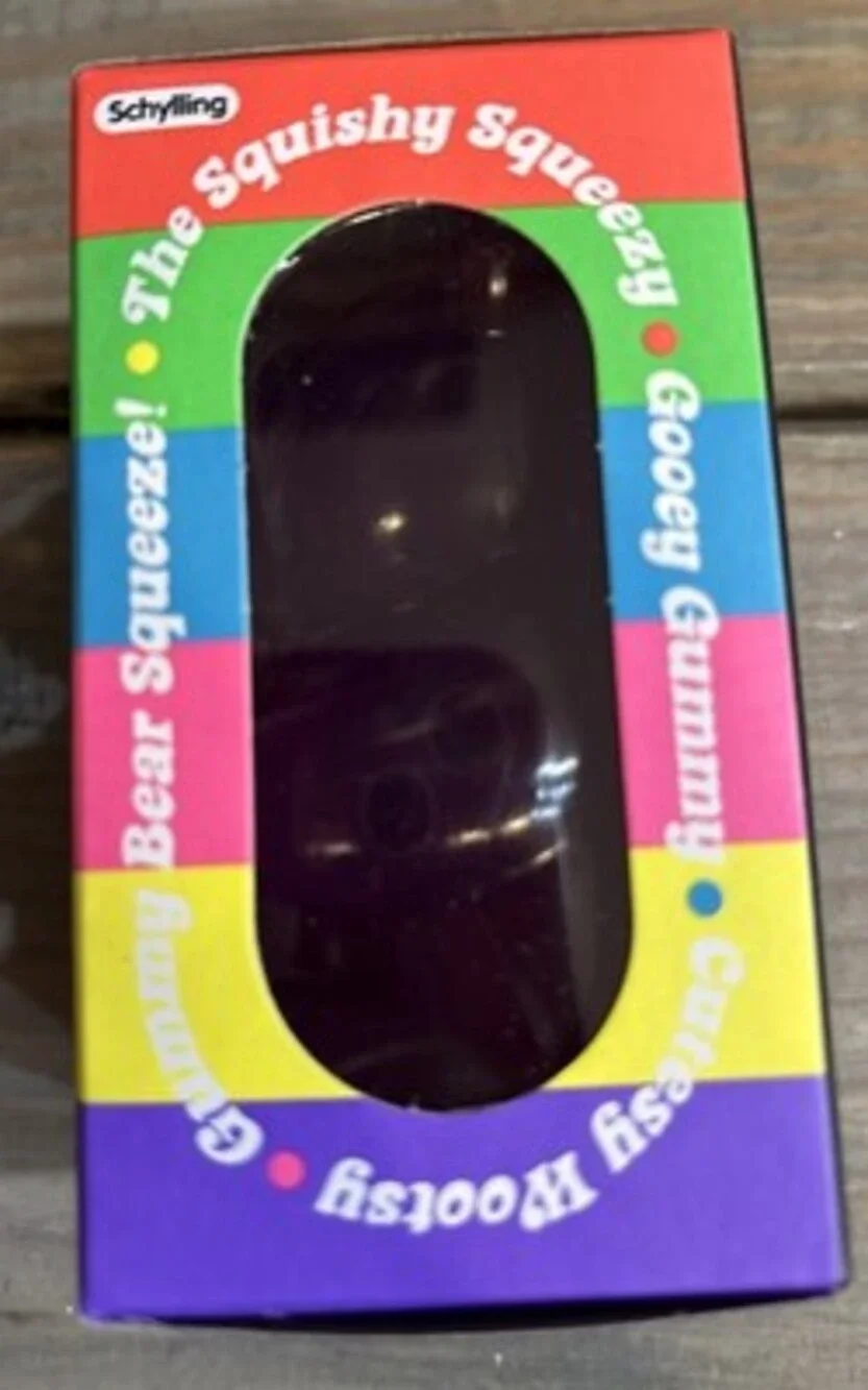 Needoh Gummy Bear Sensory Fidget Toy Jelly-Like Filling 3.5" Tall Purple 💜🧸 - Picture 3 of 5